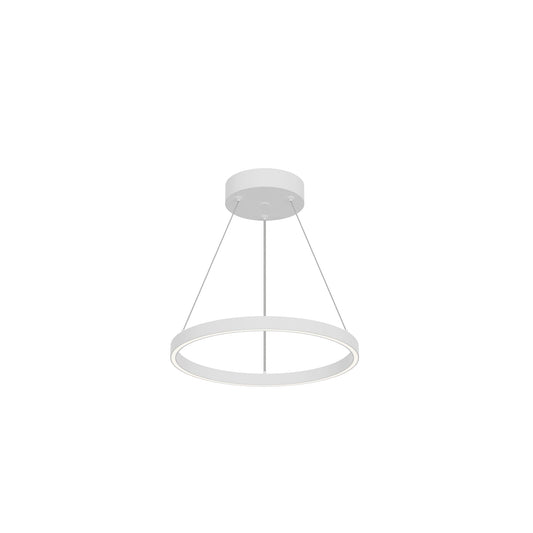 Kuzco Cerchio white [universal voltage and 0-10 dimming] pendant PD87118-WH-UNV-010