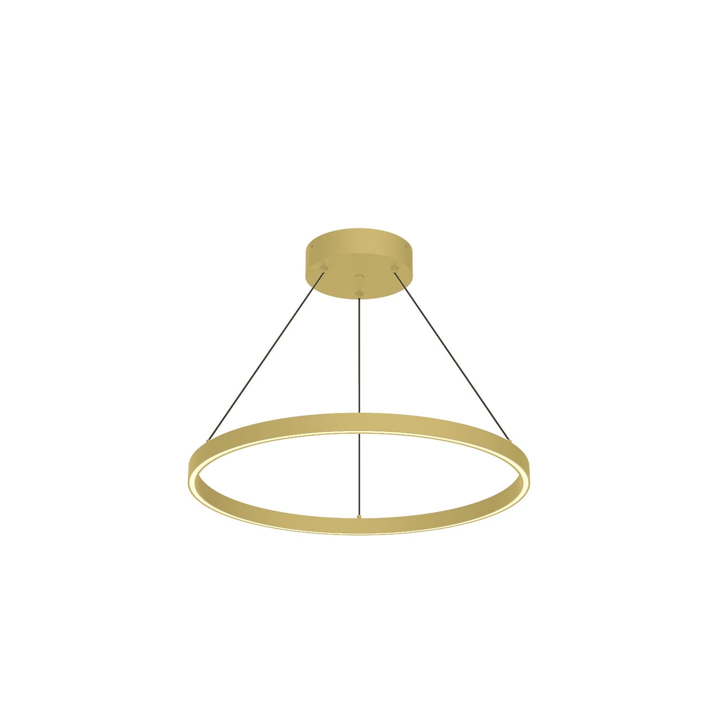 Kuzco Cerchio brushed gold [universal voltage and 0-10 dimming] pendant PD87124-BG-UNV-010