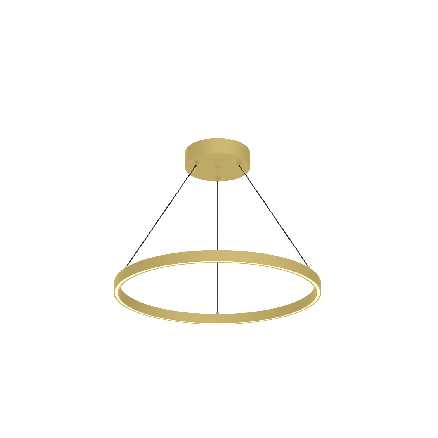 Kuzco Cerchio brushed gold [universal voltage and 0-10 dimming] pendant PD87124-BG-UNV-010