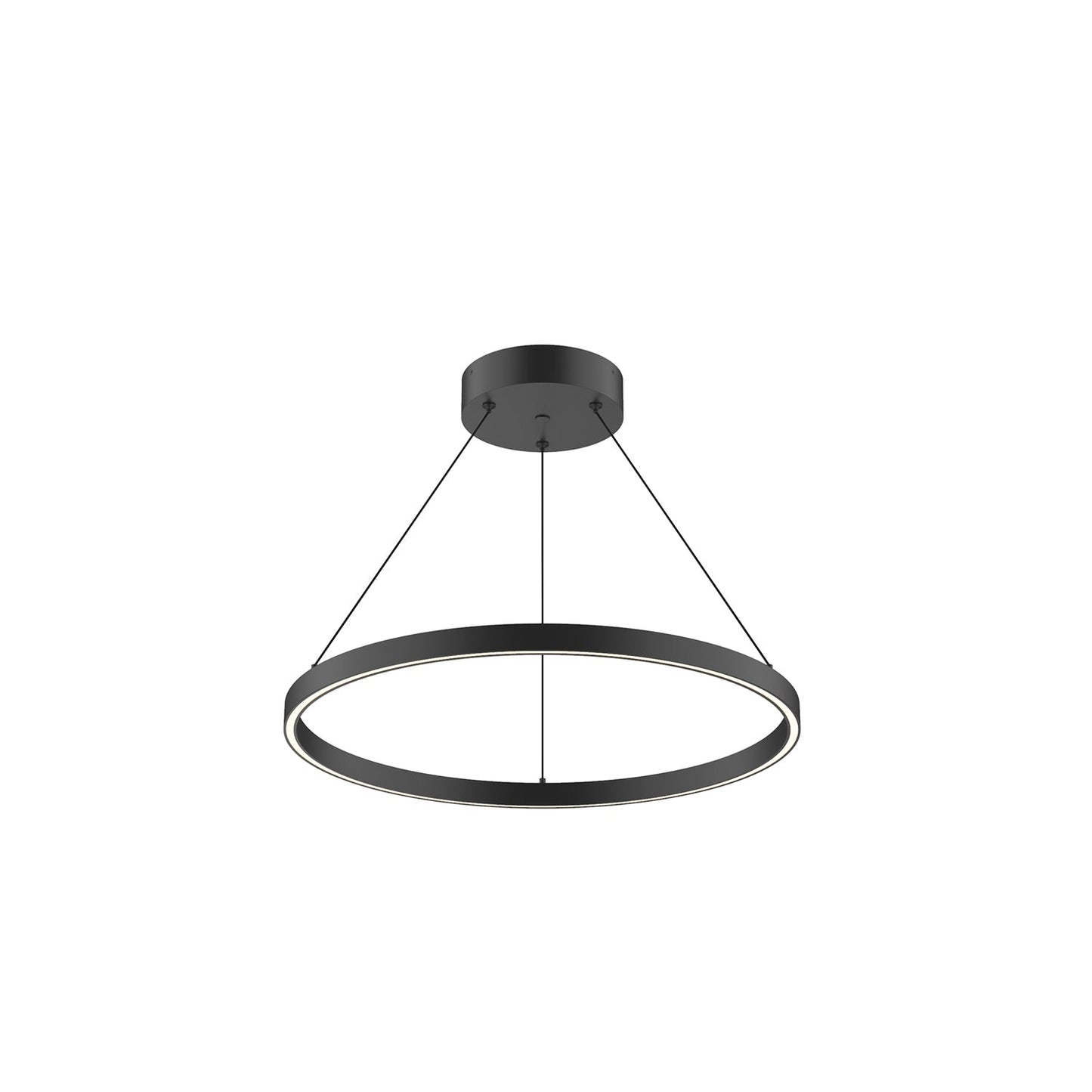 Kuzco Cerchio black [universal voltage and 0-10 dimming] pendant PD87124-BK-UNV-010