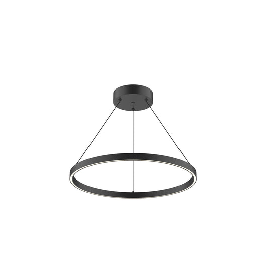 Kuzco Cerchio black [universal voltage and 0-10 dimming] pendant PD87124-BK-UNV-010