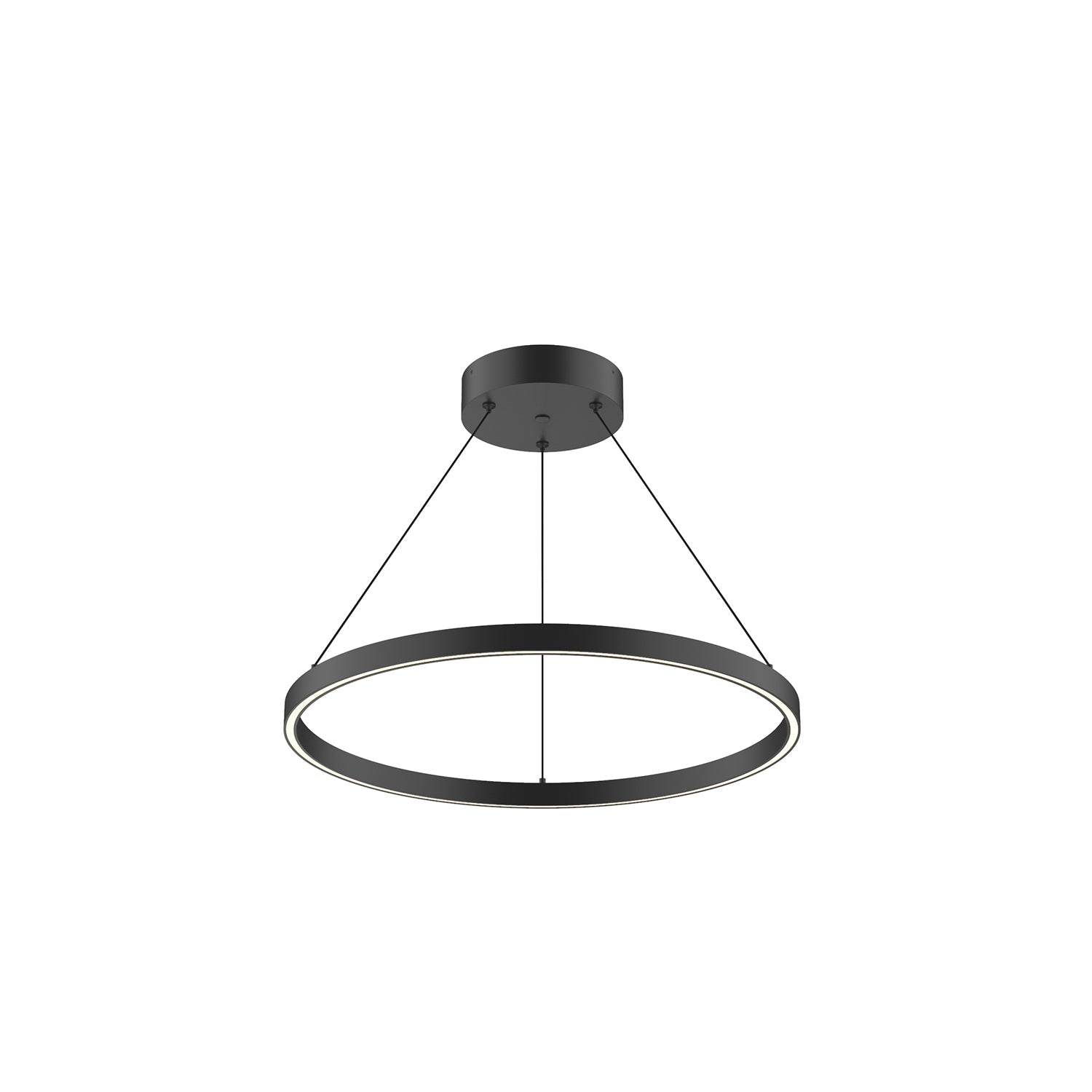 Kuzco Cerchio black pendant PD87124-BK