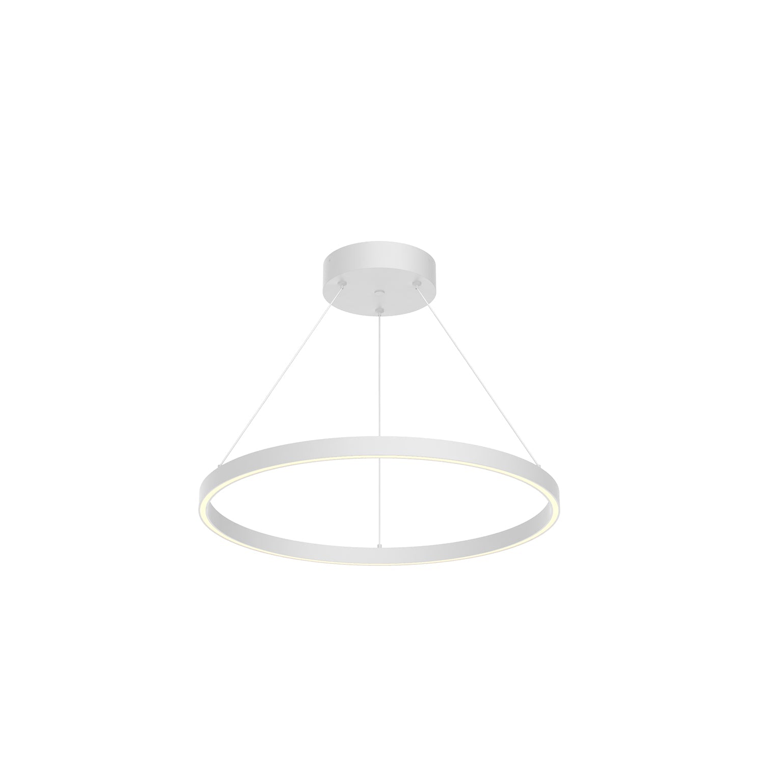Kuzco Cerchio white [universal voltage and 0-10 dimming] pendant PD87124-WH