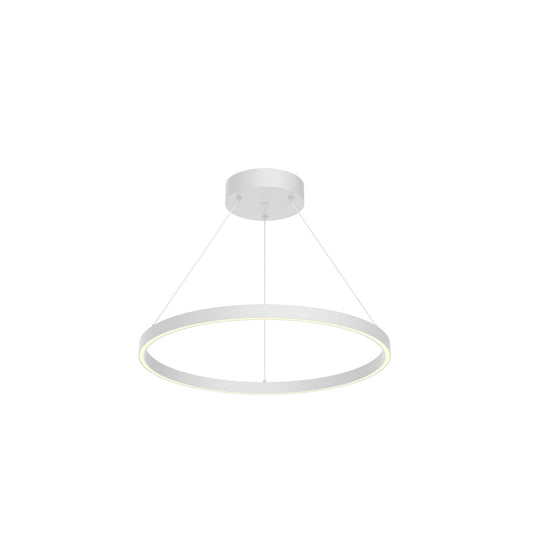Kuzco Cerchio white [universal voltage and 0-10 dimming] pendant PD87124-WH-UNV-010