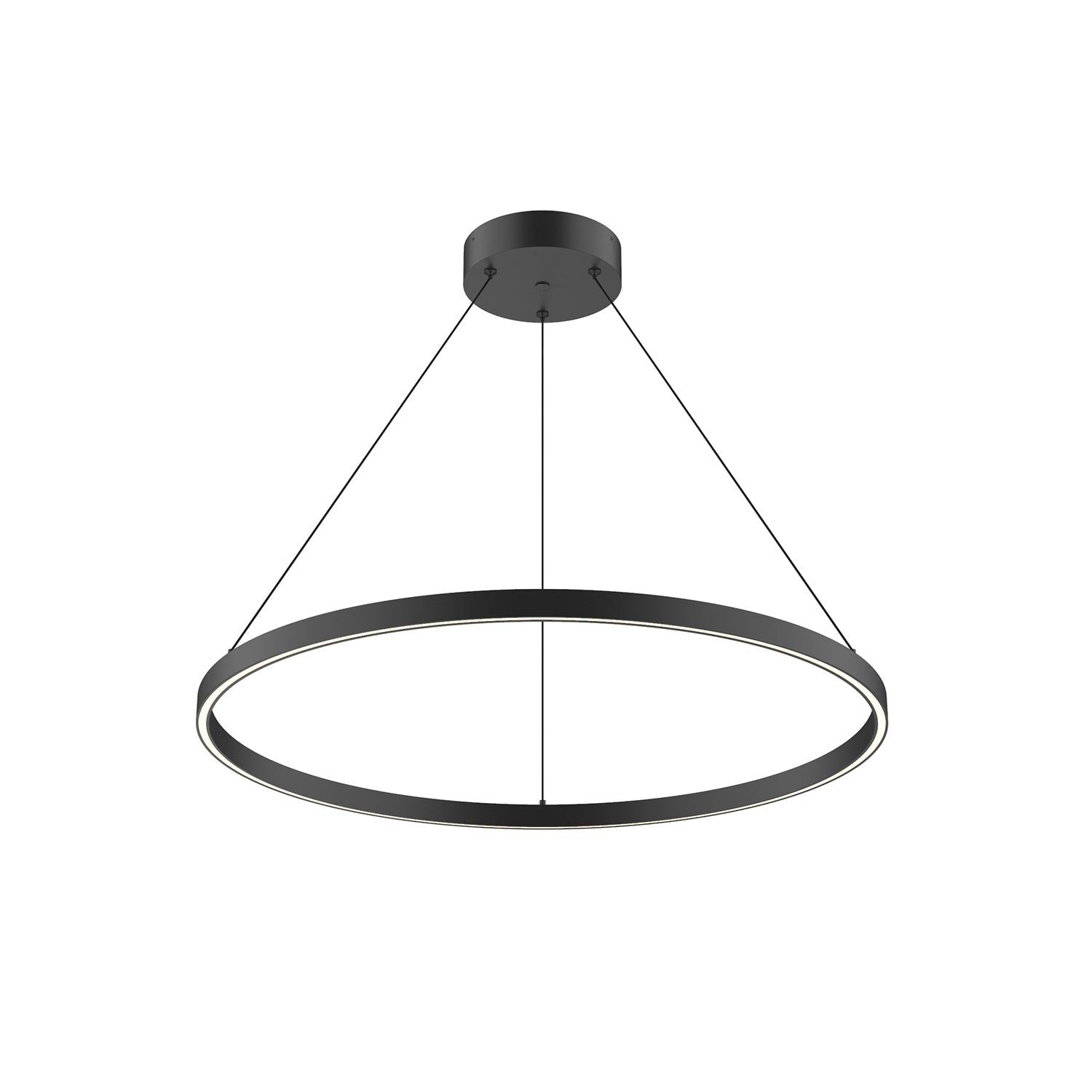 Kuzco Cerchio black [universal voltage and 0-10 dimming] pendant PD87132-BK-UNV-010