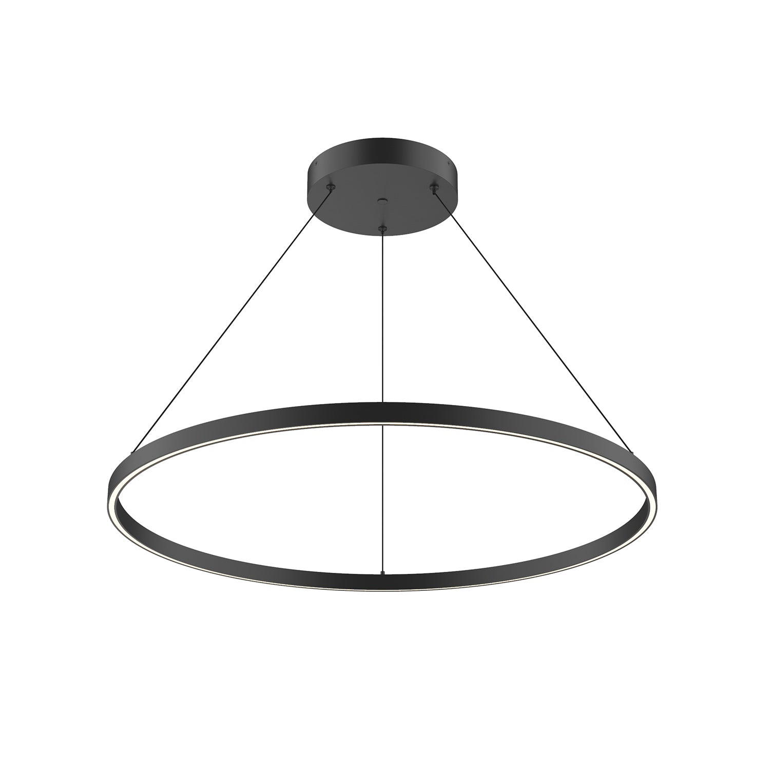 Kuzco Cerchio black [universal voltage and 0-10 dimming] pendant PD87136-BK