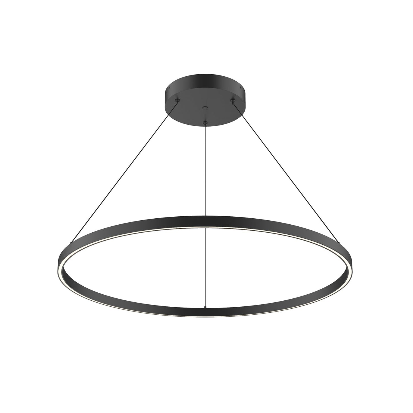 Kuzco Cerchio black [universal voltage and 0-10 dimming] pendant PD87136-BK-UNV-010
