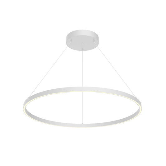 Kuzco Cerchio white [universal voltage and 0-10 dimming] pendant PD87136-WH-UNV-010