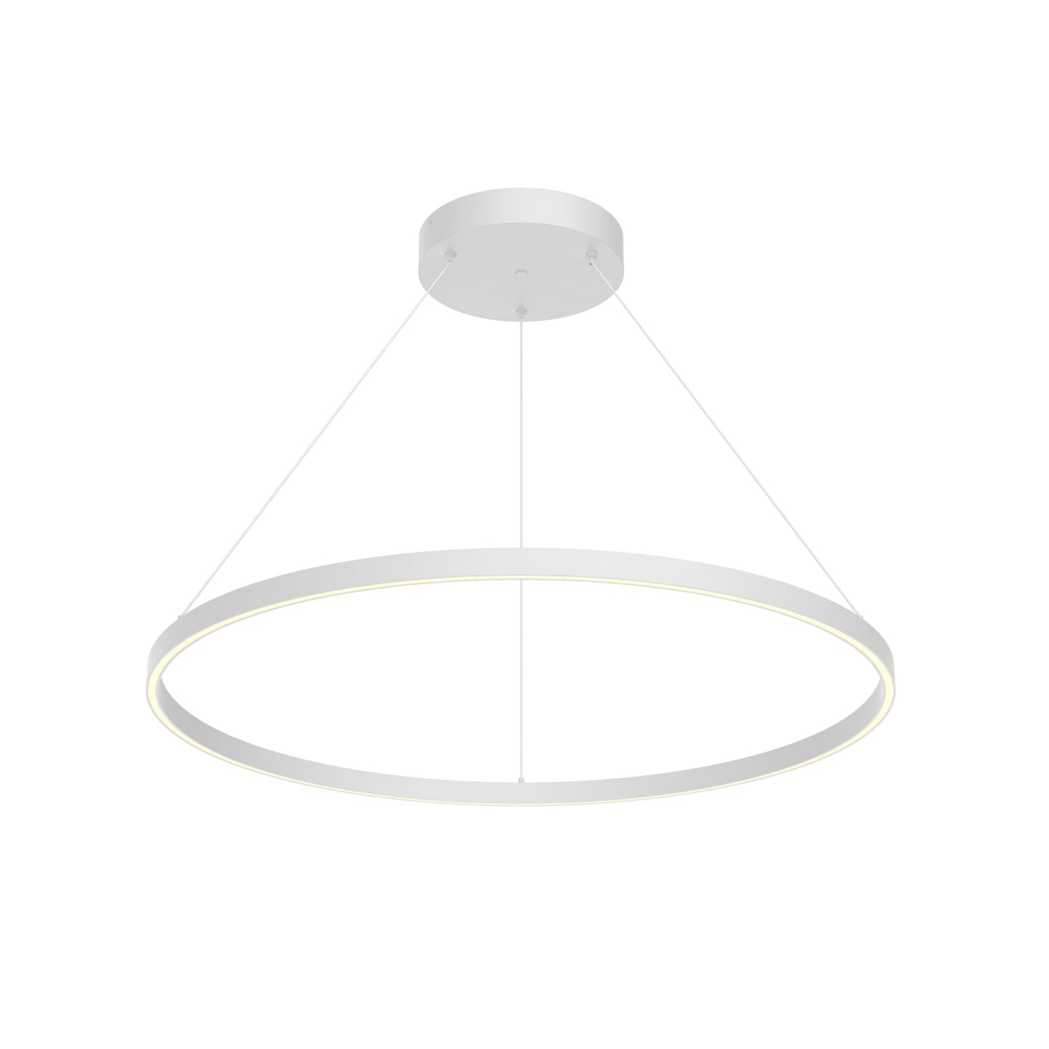Kuzco Cerchio white pendant PD87136-WH