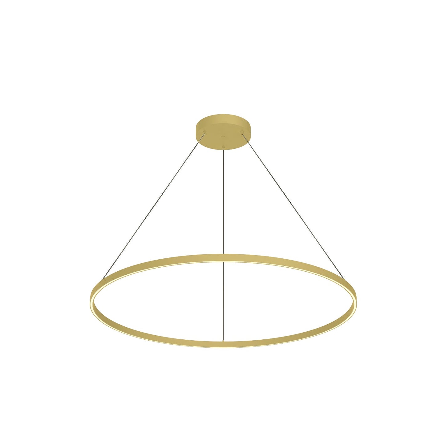 Kuzco Cerchio brushed gold [universal voltage and 0-10 dimming] pendant PD87148-BG