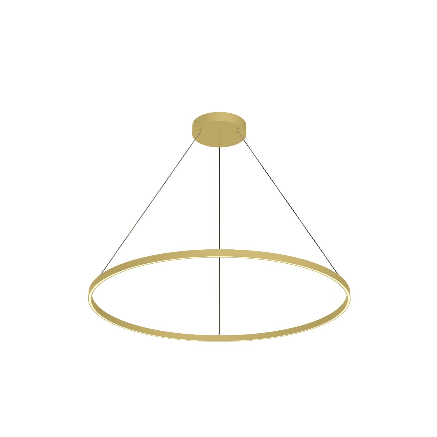 Kuzco Cerchio brushed gold [universal voltage and 0-10 dimming] pendant PD87148-BG-UNV-010