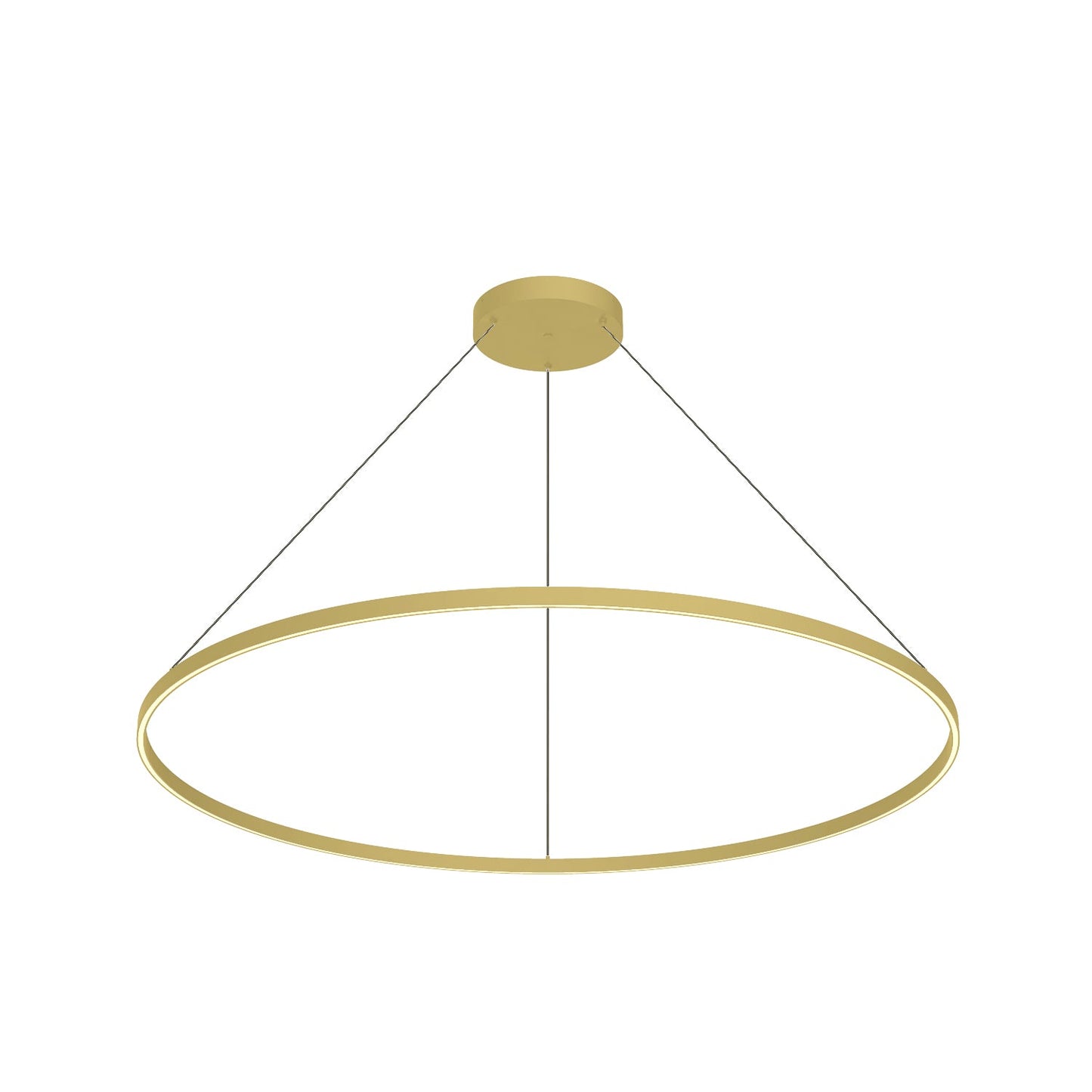 Kuzco Cerchio brushed gold [universal voltage and 0-10 dimming] pendant PD87160-BG-UNV-010