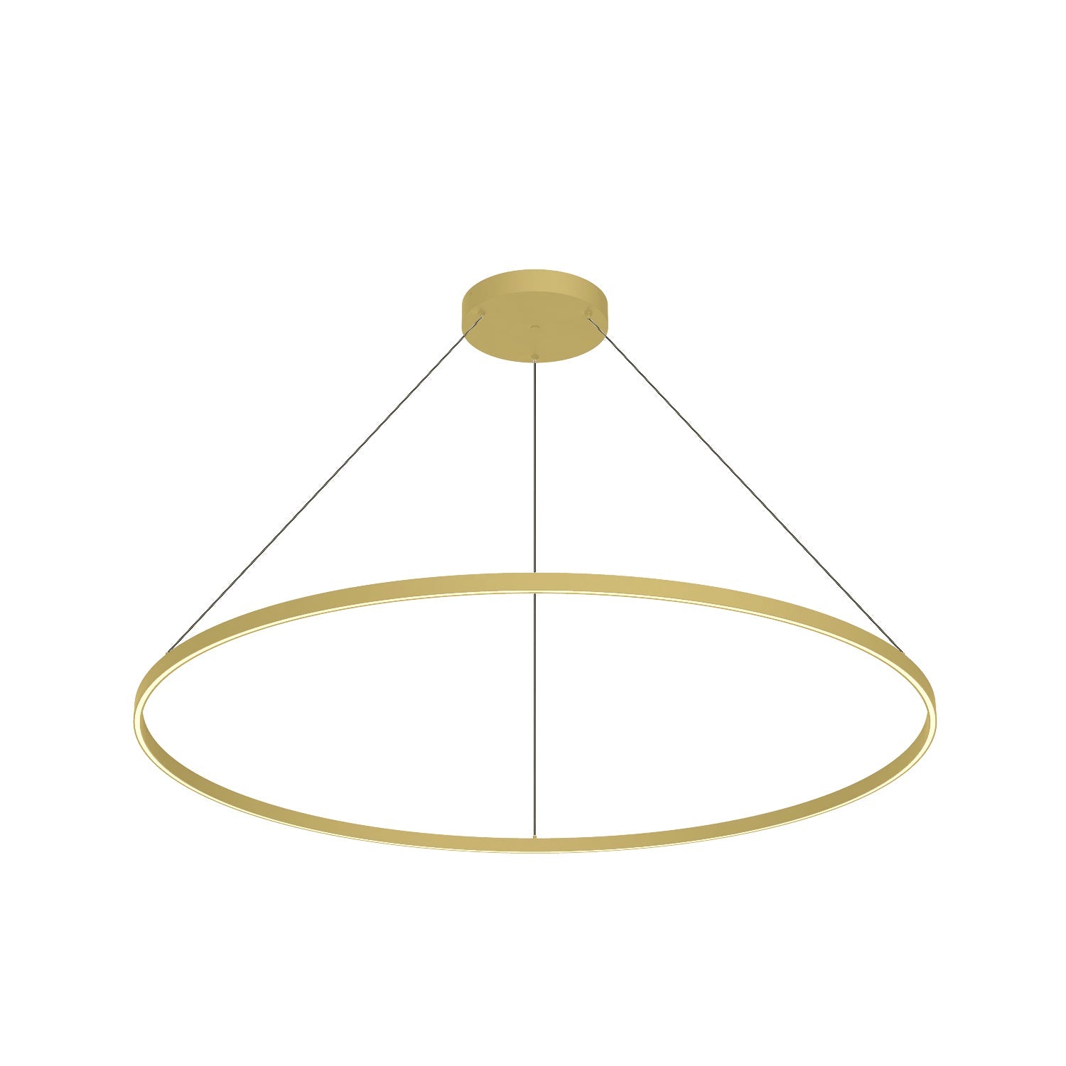 Kuzco Cerchio brushed gold [universal voltage and 0-10 dimming] pendant PD87160-BG-UNV-010