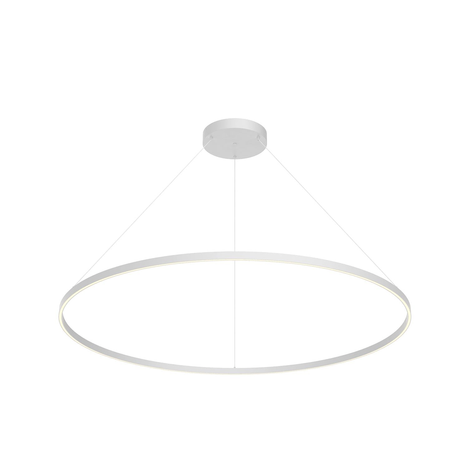 Kuzco Cerchio white pendant PD87160-WH