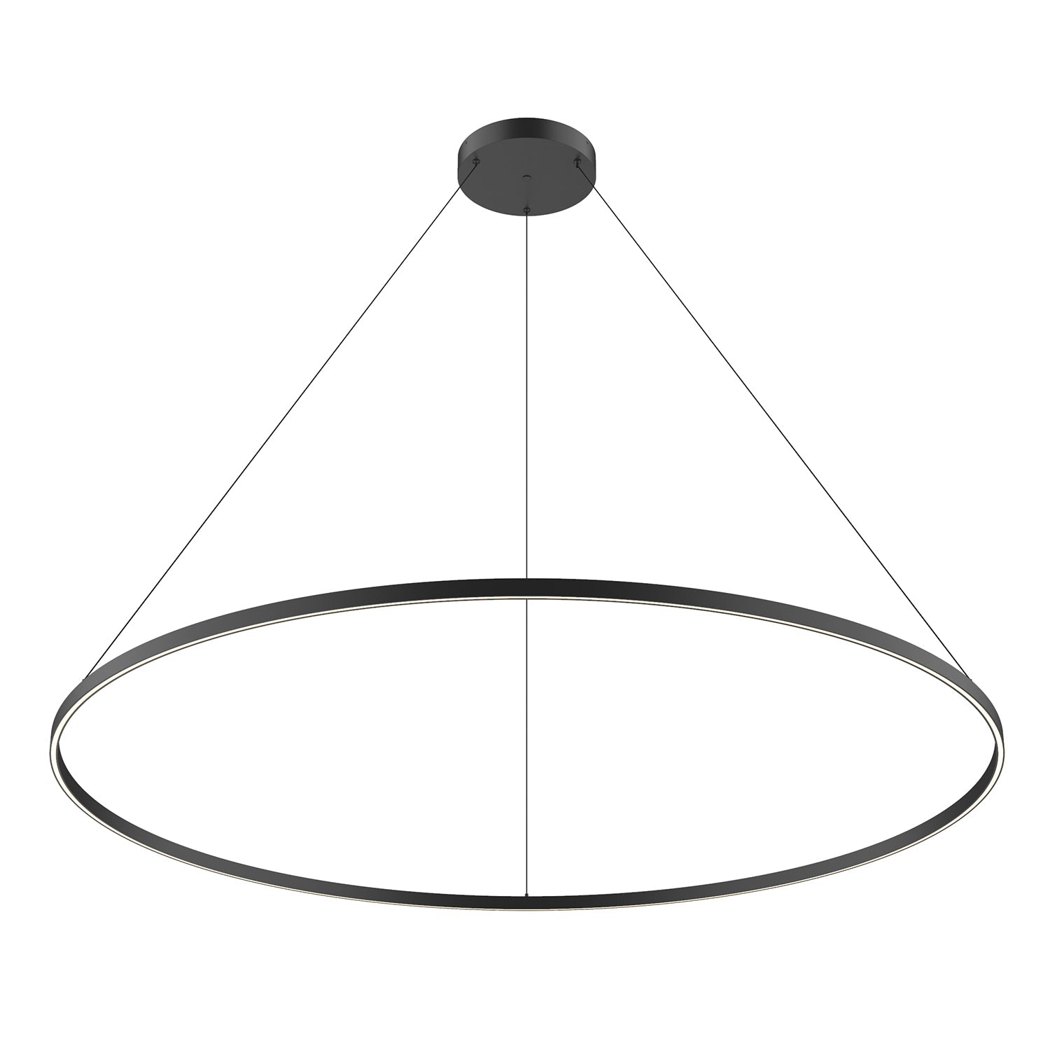 Kuzco Cerchio black [universal voltage and 0-10 dimming] pendant PD87172-BK
