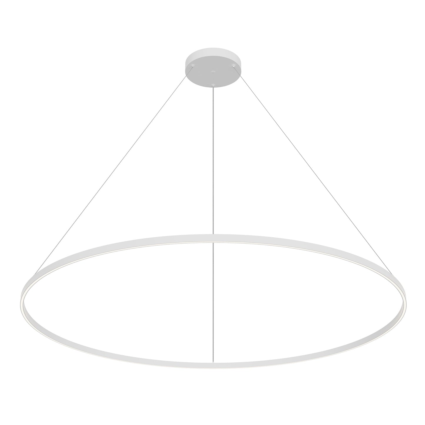 Kuzco Cerchio white [universal voltage and 0-10 dimming] pendant PD87172-WH-UNV-010