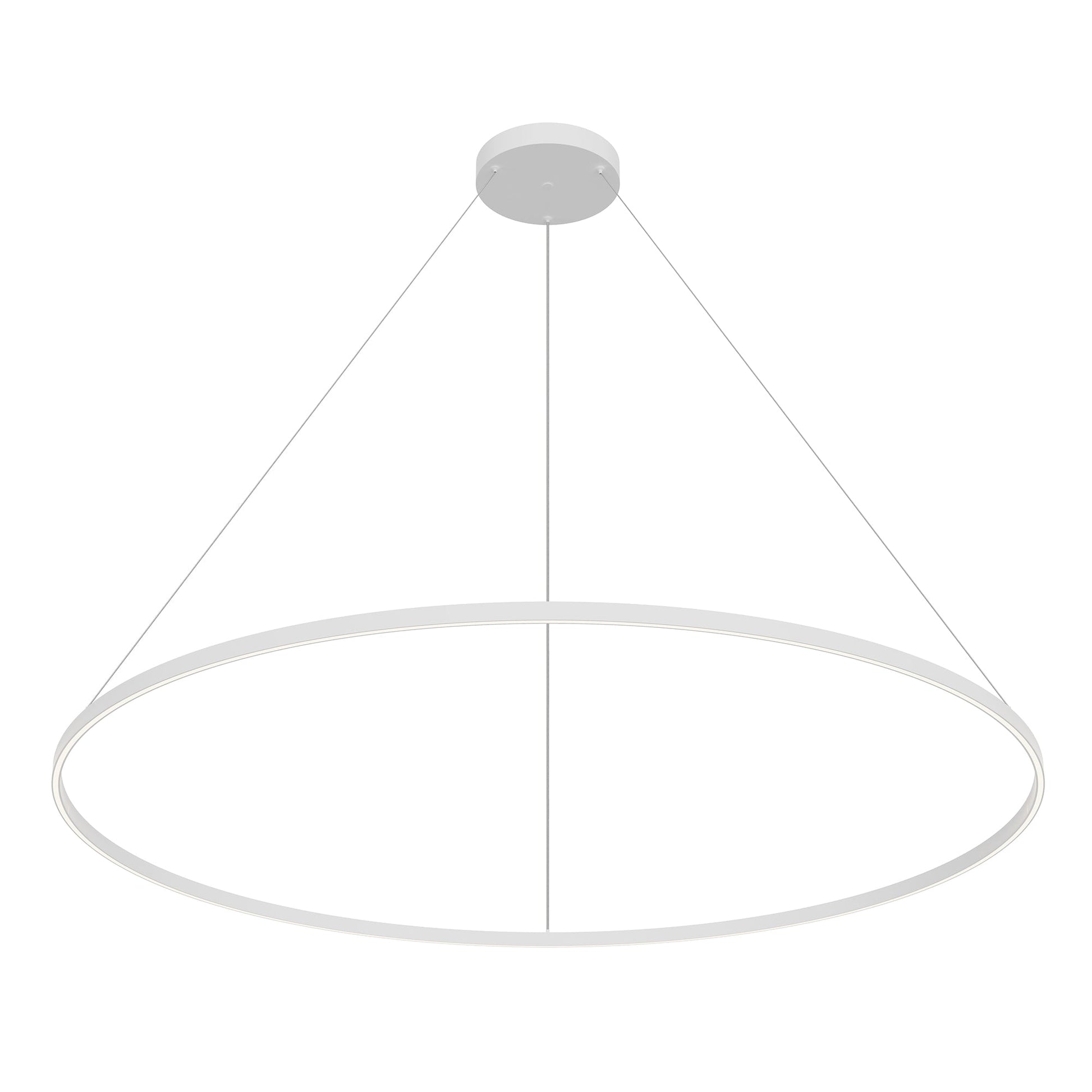 Kuzco Cerchio white [universal voltage and 0-10 dimming] pendant PD87172-WH-UNV-010