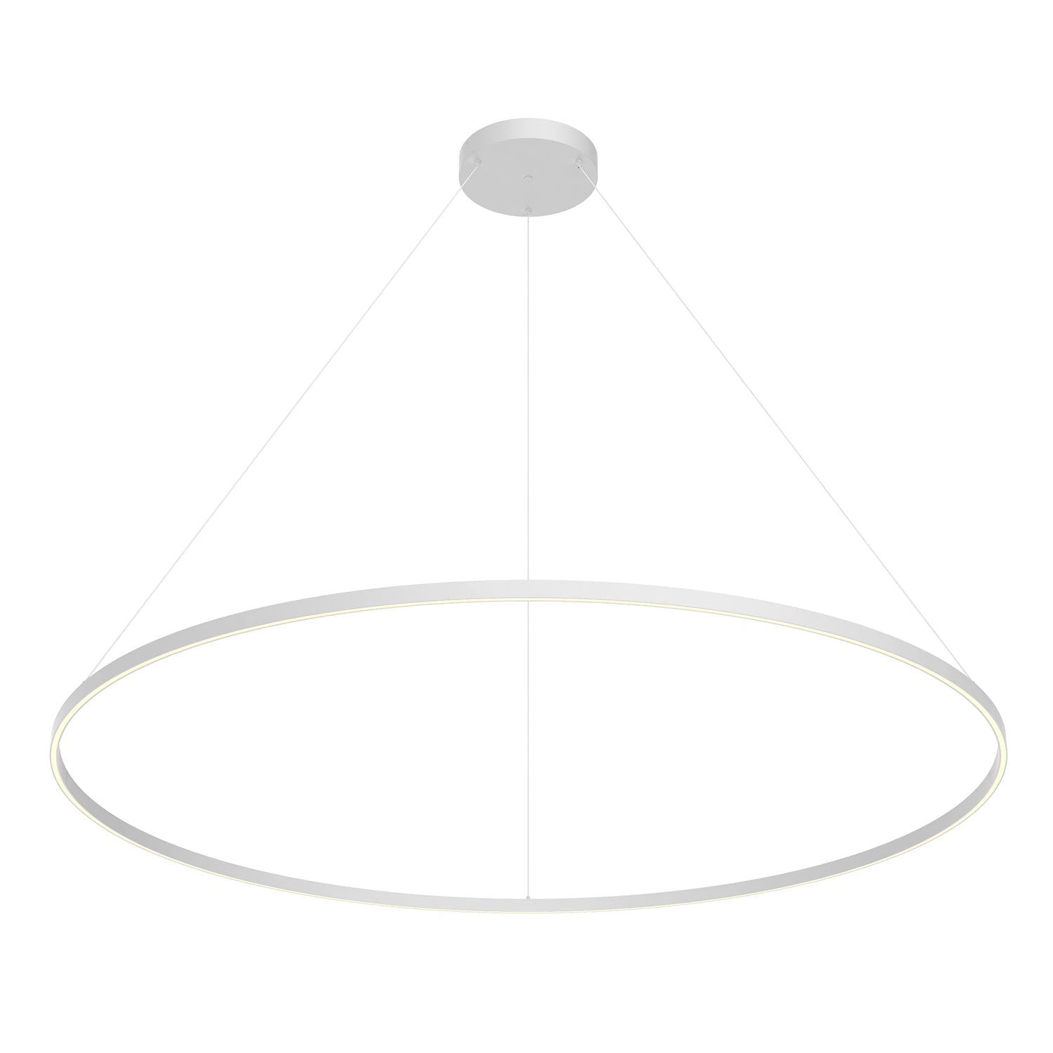 Kuzco Cerchio white pendant PD87172-WH