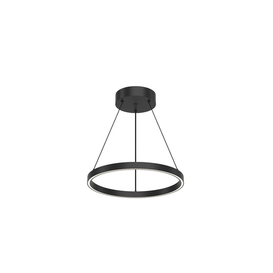 Kuzco Cerchio black [universal voltage and 0-10 dimming] pendant PD87718-BK