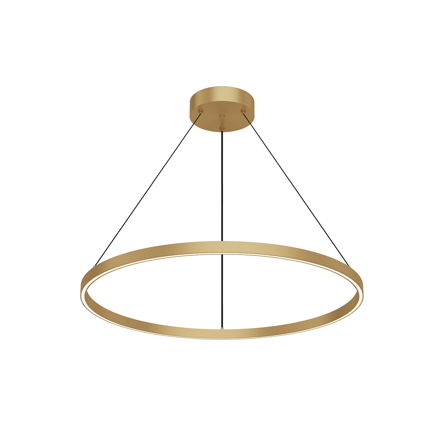 Kuzco Cerchio brushed gold [universal voltage and 0-10 dimming] pendant PD87732-BG