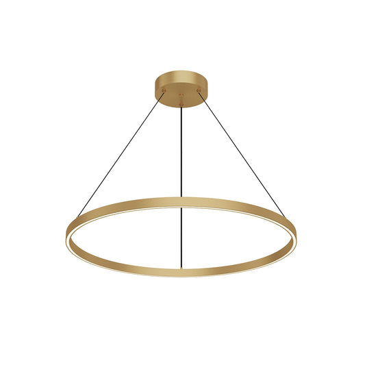 Kuzco Cerchio brushed gold [universal voltage and 0-10 dimming] pendant PD87732-BG