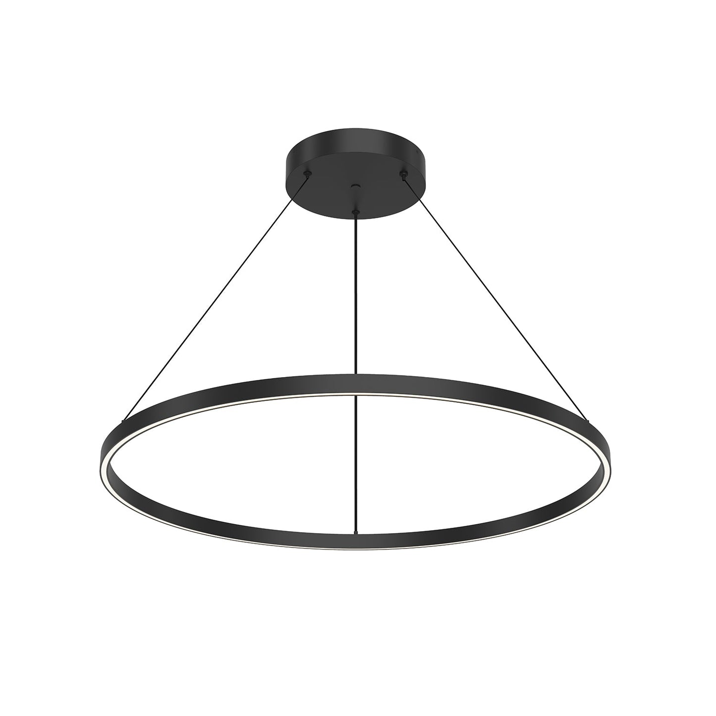 Kuzco Cerchio black [universal voltage and 0-10 dimming] pendant PD87736-BK-UNV-010