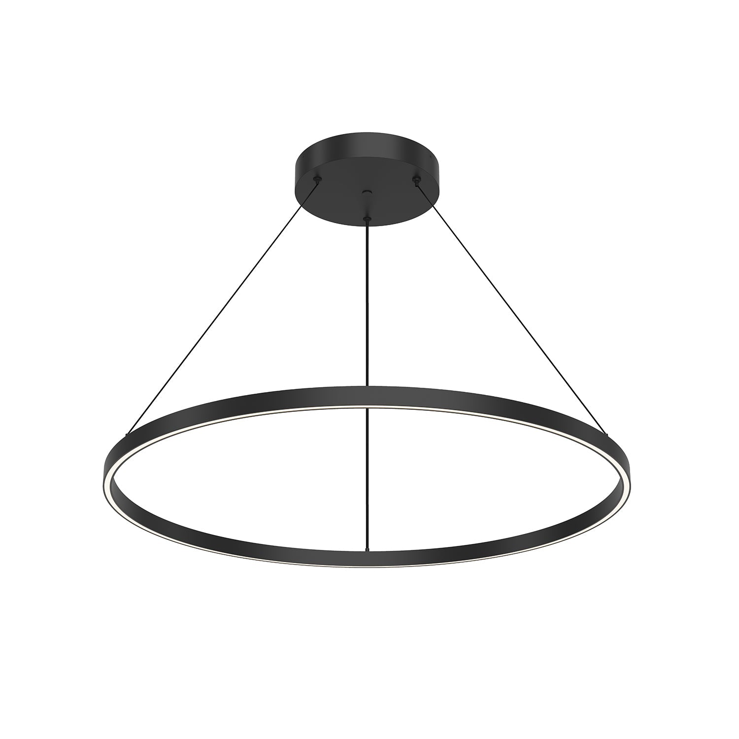 Kuzco Cerchio black [universal voltage and 0-10 dimming] pendant PD87736-BK-UNV-010