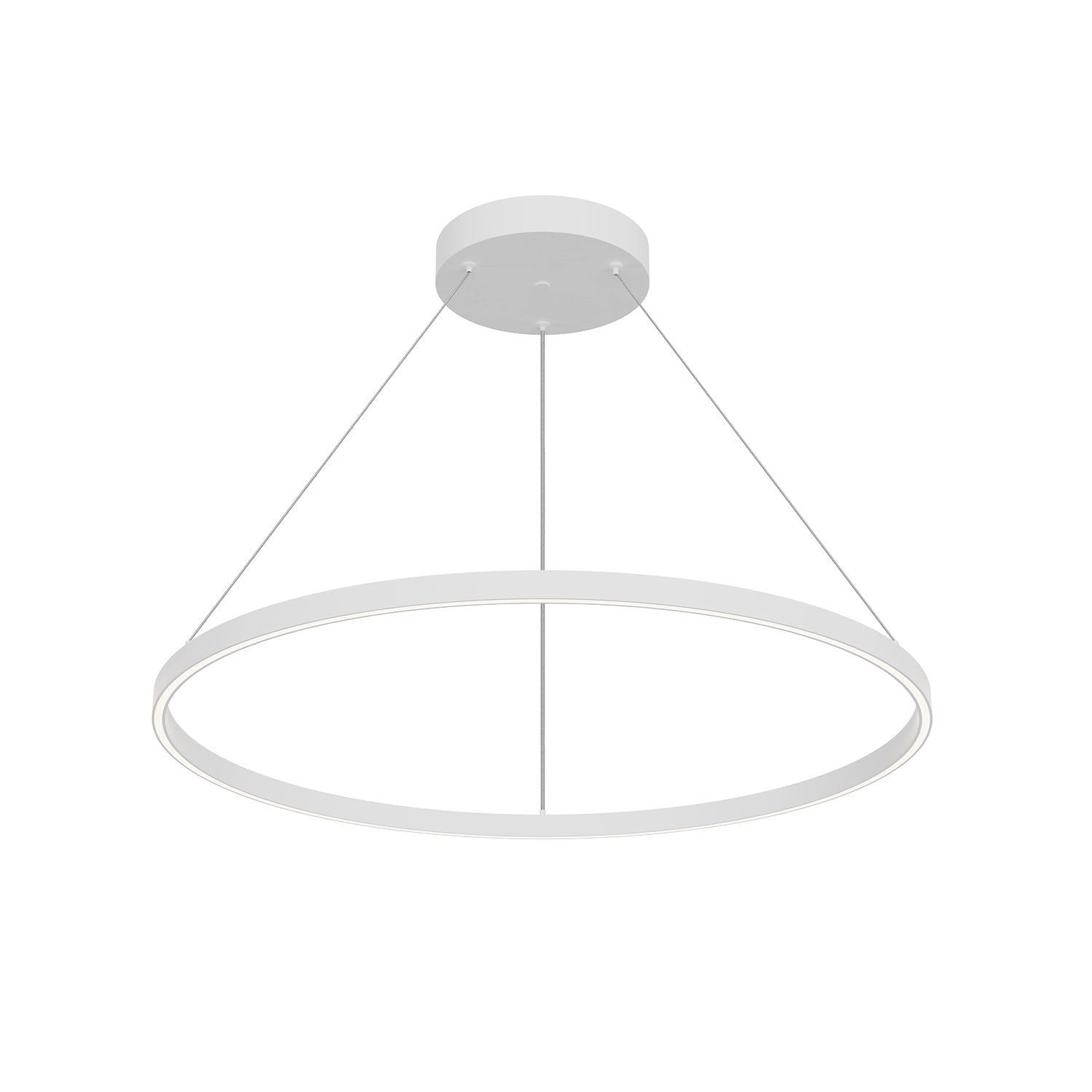 Kuzco Cerchio white pendant PD87736-WH