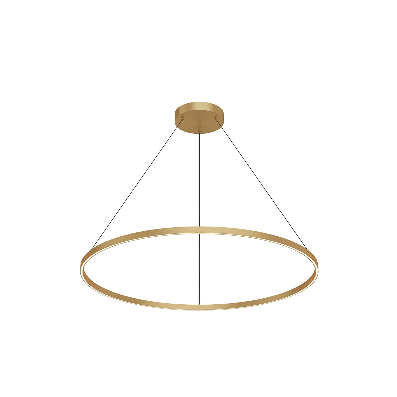 Kuzco Cerchio brushed gold [universal voltage and 0-10 dimming] pendant PD87748-BG-UNV-010
