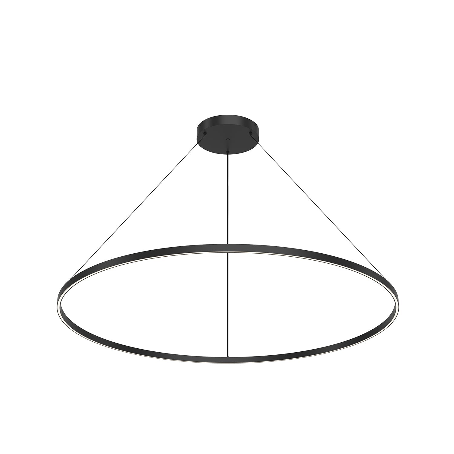 Kuzco Cerchio black [universal voltage and 0-10 dimming] pendant PD87760-BK-UNV-010