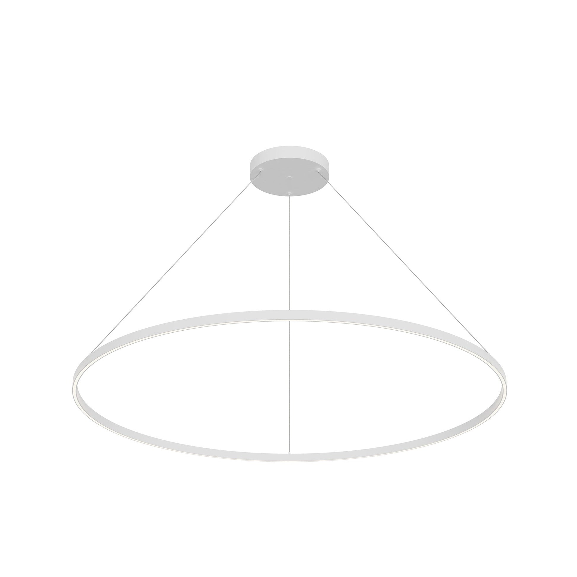 Kuzco Cerchio white [universal voltage and 0-10 dimming] pendant PD87760-WH-UNV-010