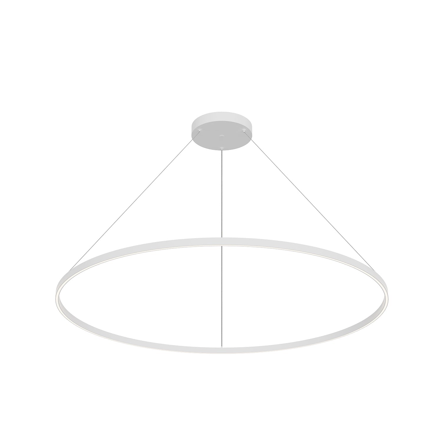 Kuzco Cerchio white pendant PD87760-WH
