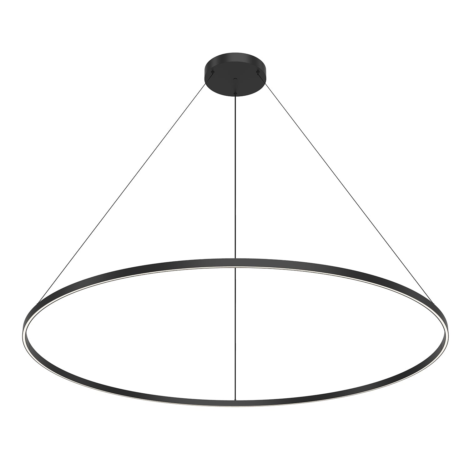 Kuzco Cerchio black [universal voltage and 0-10 dimming] pendant PD87772-BK