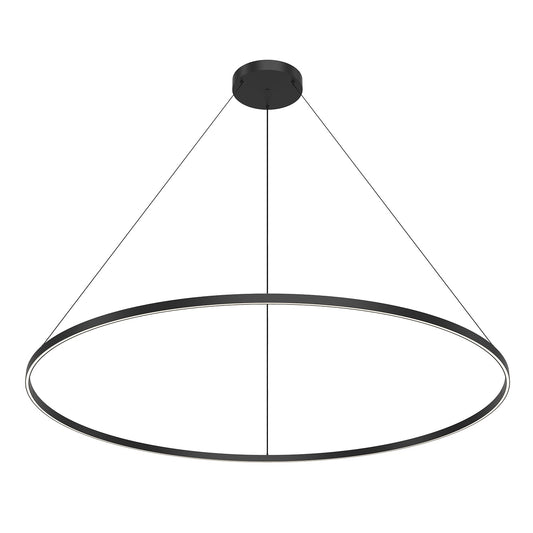 Kuzco Cerchio black [universal voltage and 0-10 dimming] pendant PD87772-BK-UNV-010