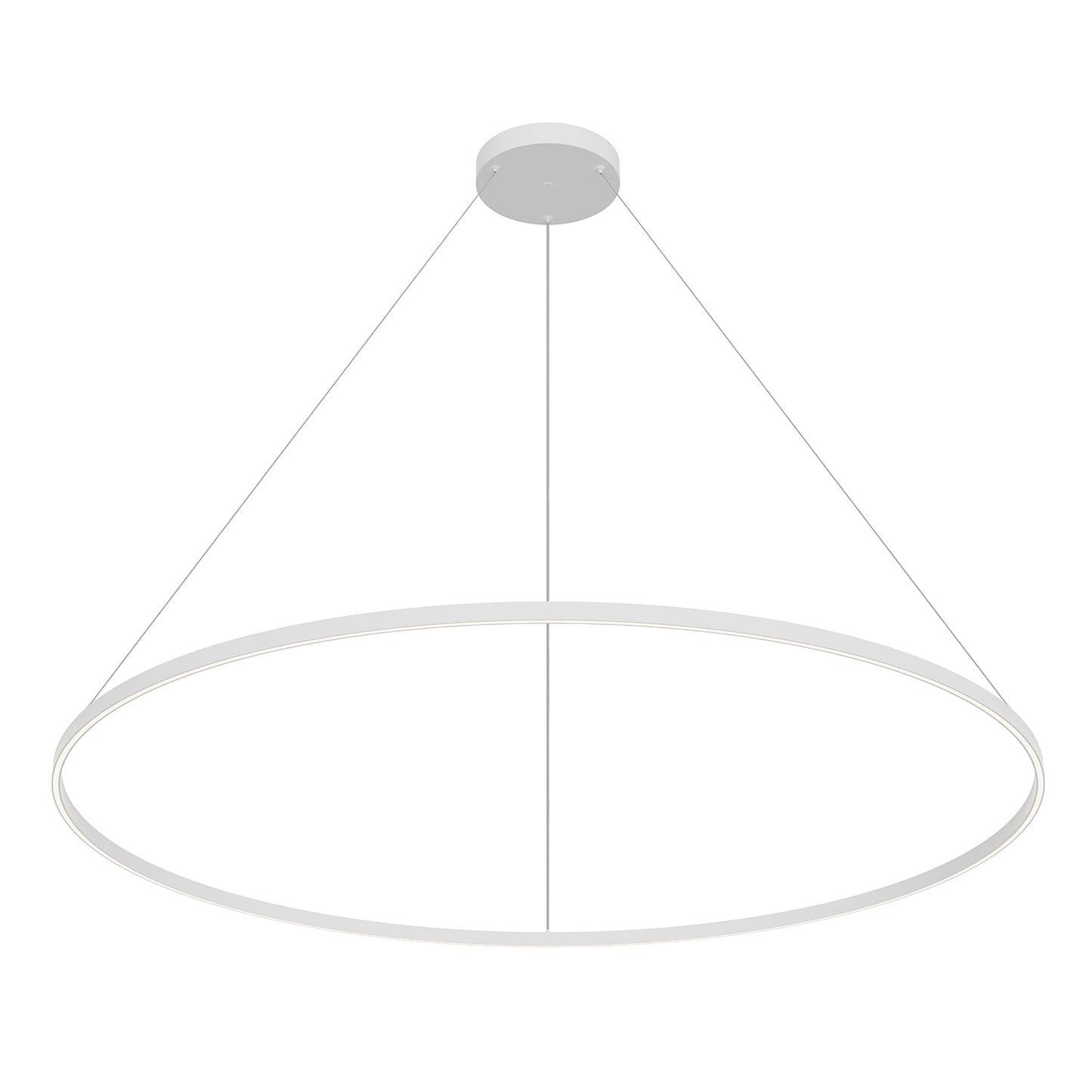 Kuzco Cerchio white [universal voltage and 0-10 dimming] pendant PD87772-WH-UNV-010