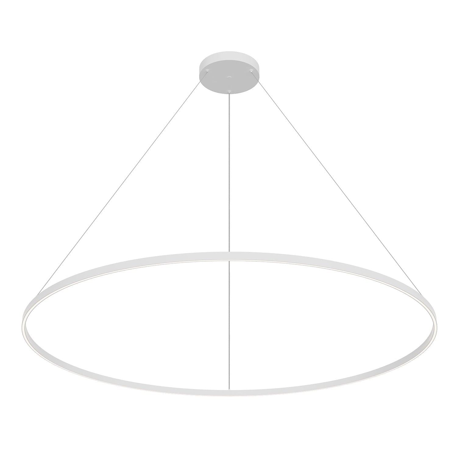 Kuzco Cerchio white [universal voltage and 0-10 dimming] pendant PD87772-WH-UNV-010
