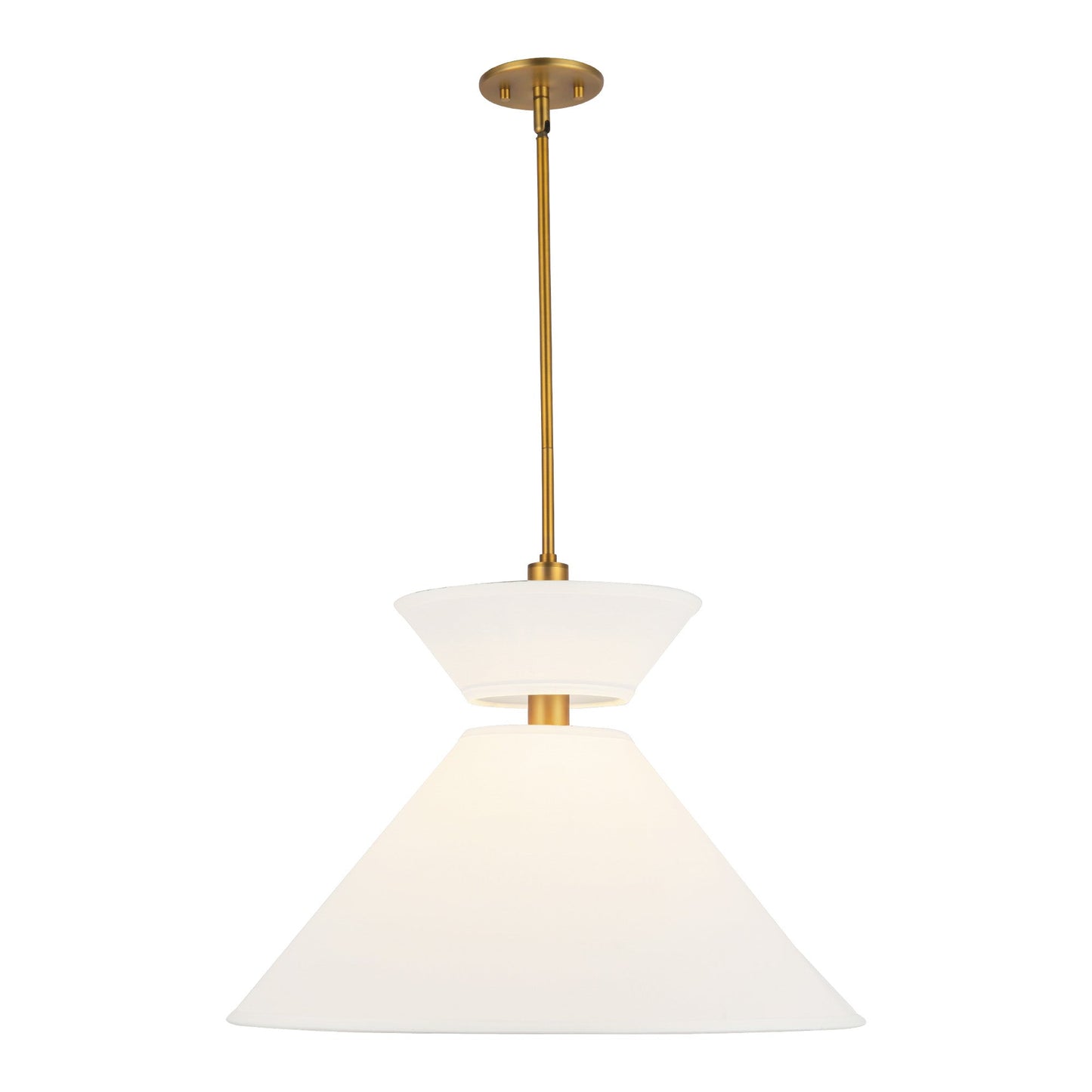 Alora Mood Chapelle aged gold pendant PD543022AGWL