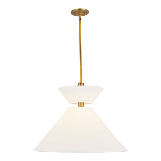 Alora Mood Chapelle aged gold pendant PD543022AGWL