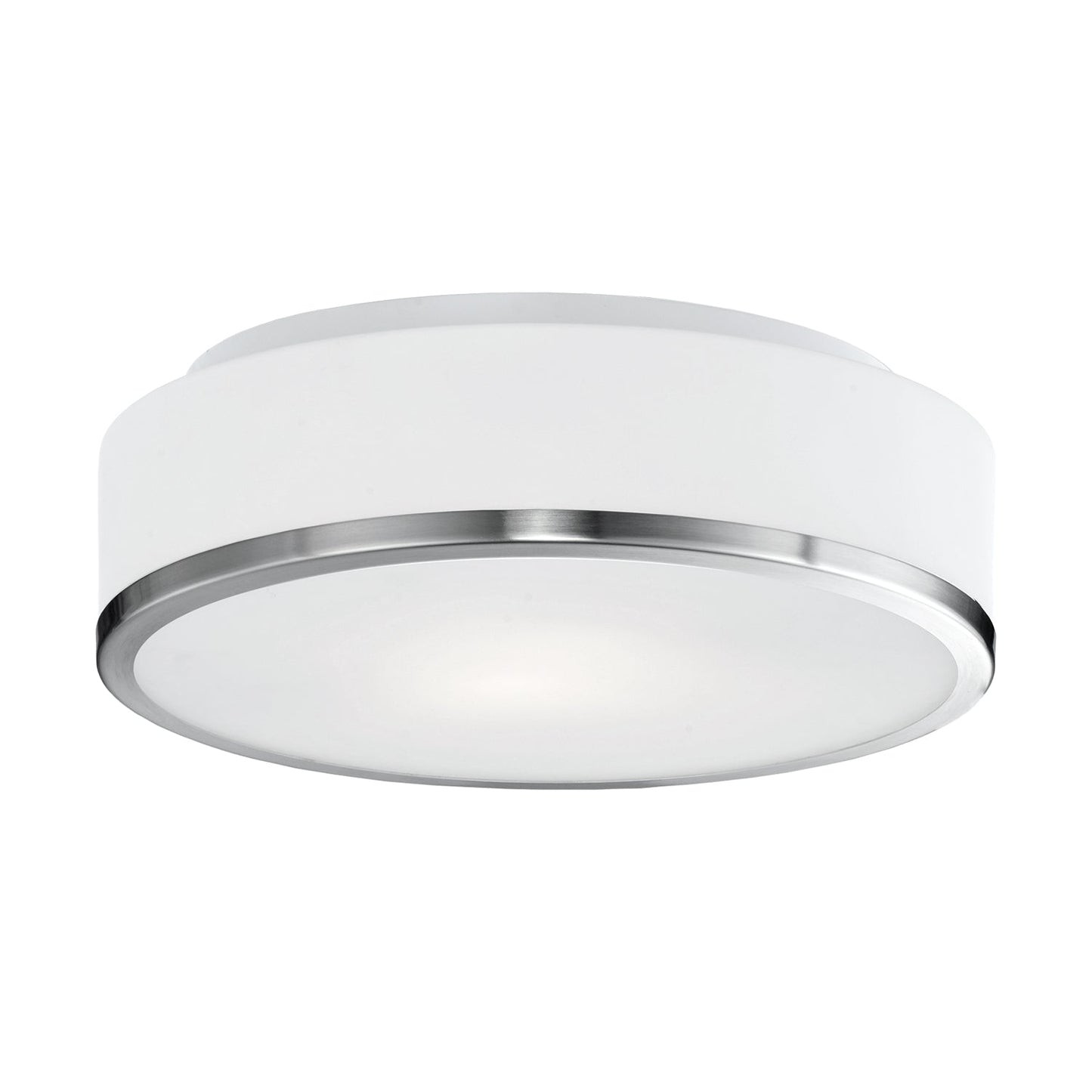 Kuzco Charlie brushed nickel flush mount 599002BN