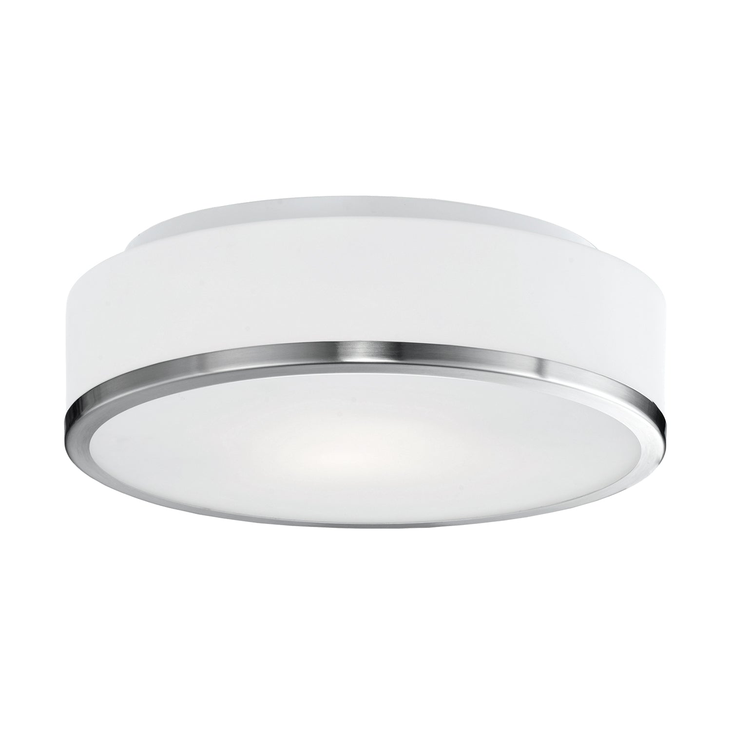 Kuzco Charlie brushed nickel flush mount 599002BN