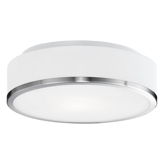 Kuzco Charlie brushed nickel [5 selectable color temperatures] flush mount FM6012-BN