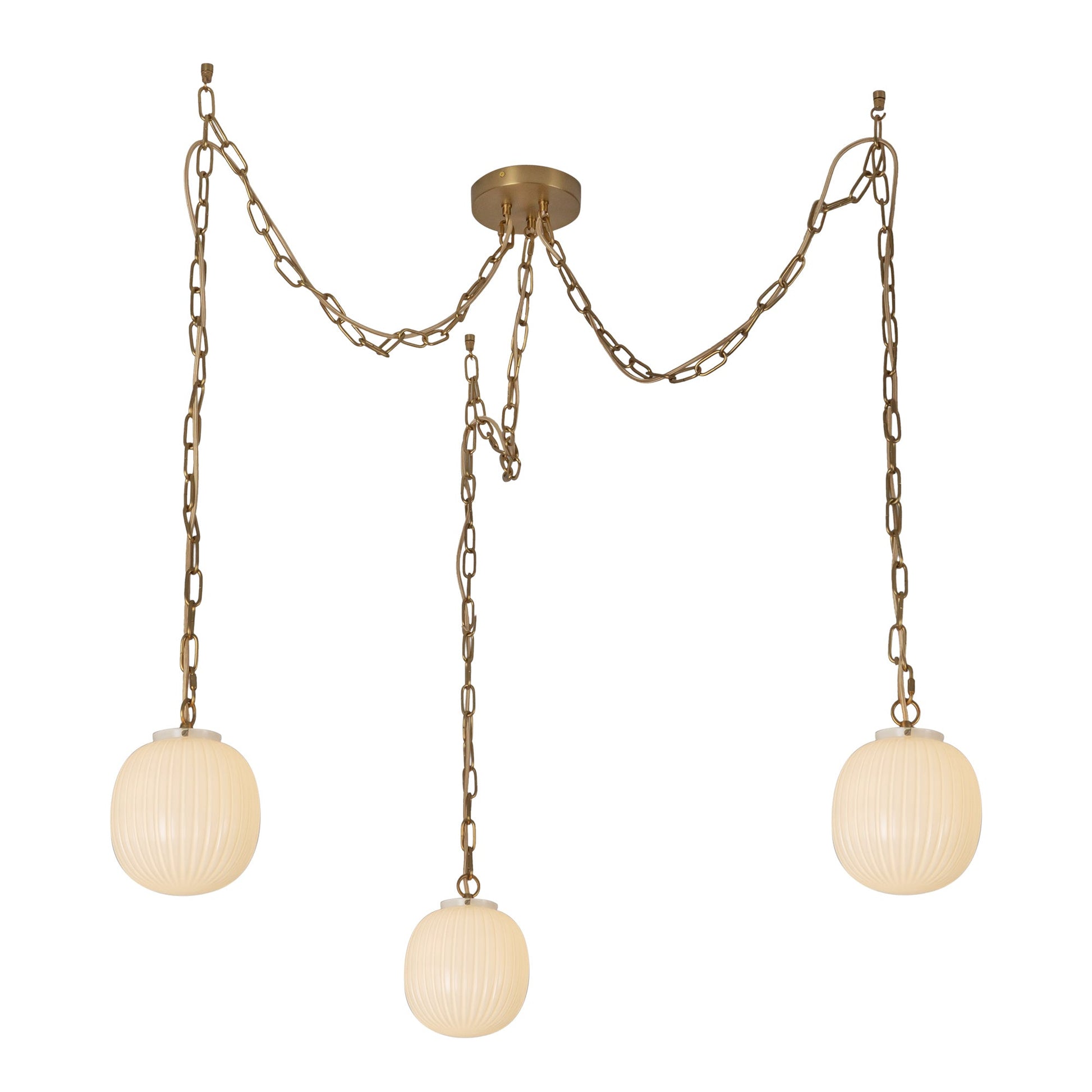 Alora Mood Cherise brushed gold multi-pendant MP579707BGGR