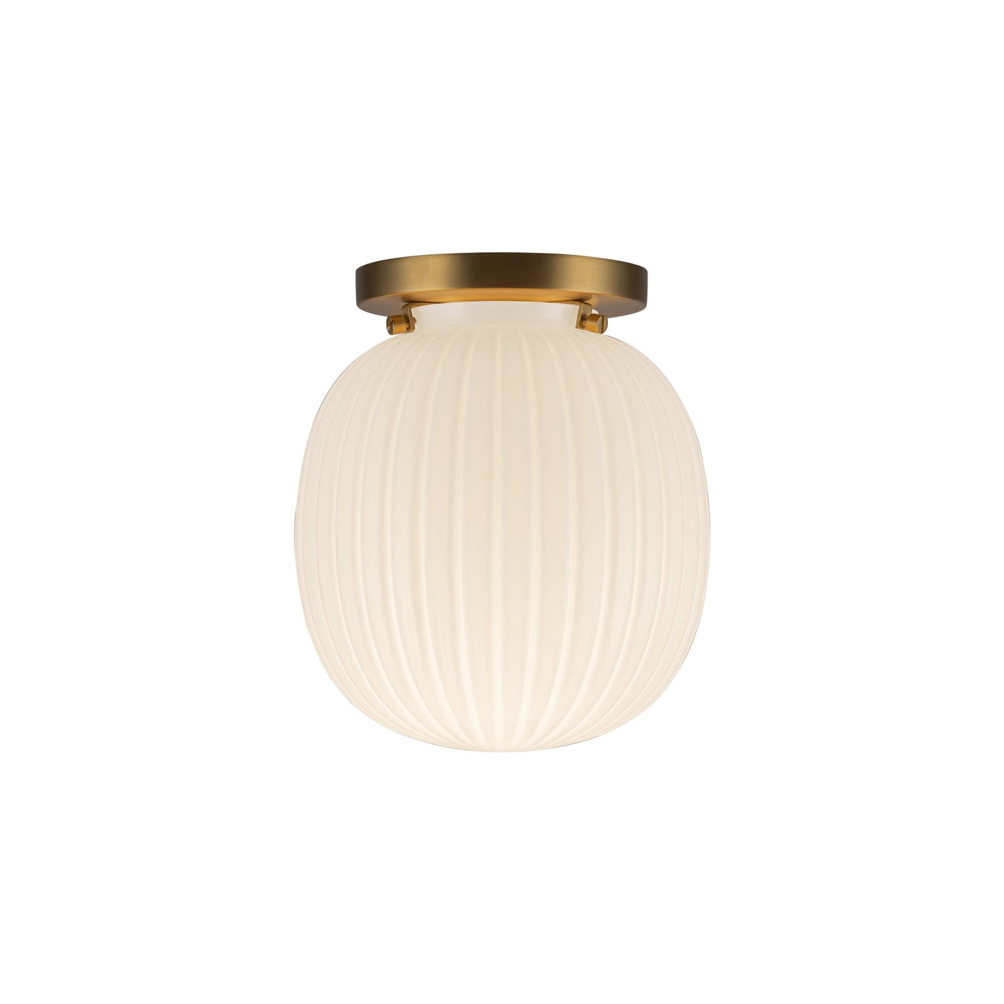 Alora Mood Cherise brushed gold semi-flush mount SF579107BGGR