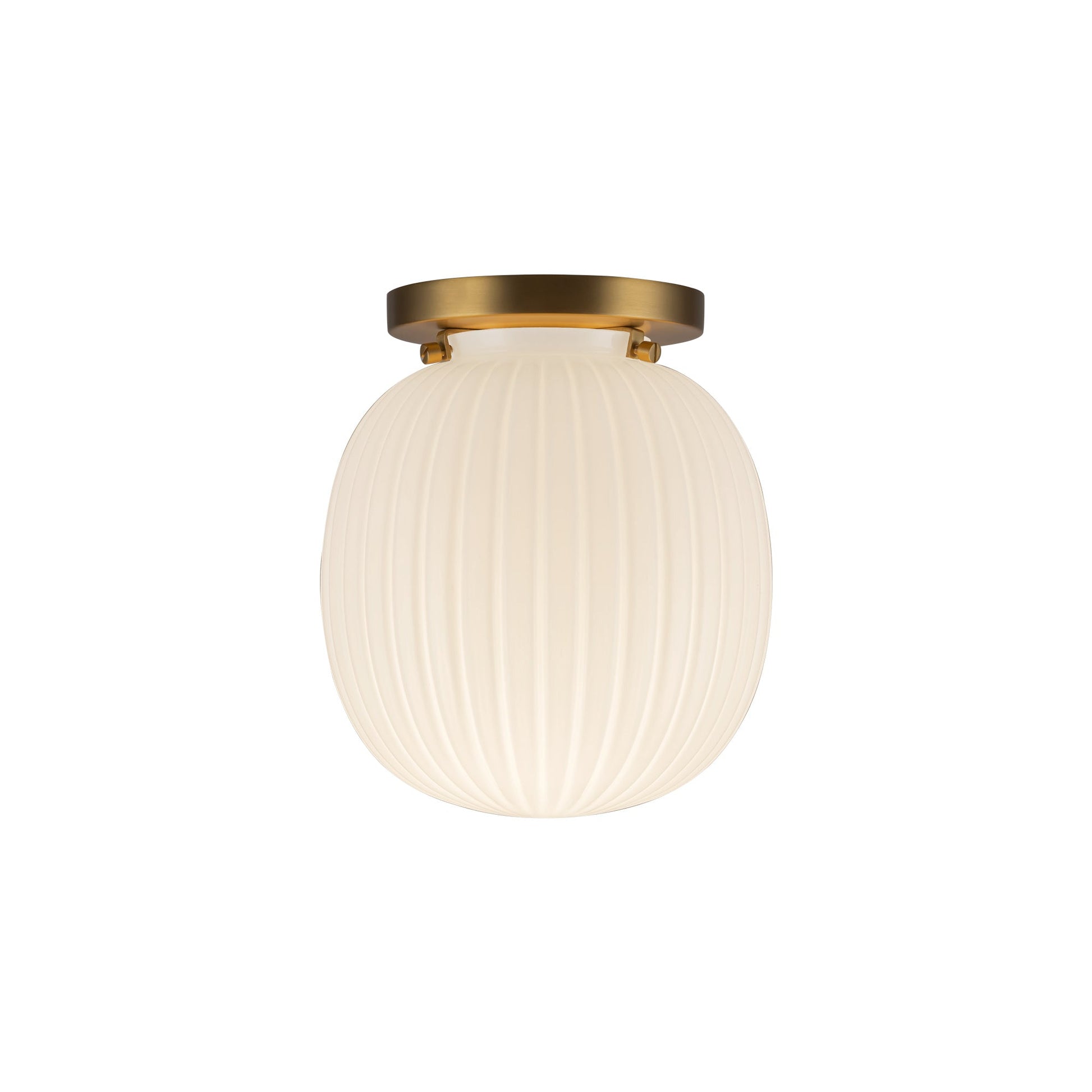 Alora Mood Cherise brushed gold semi-flush mount SF579107BGGR