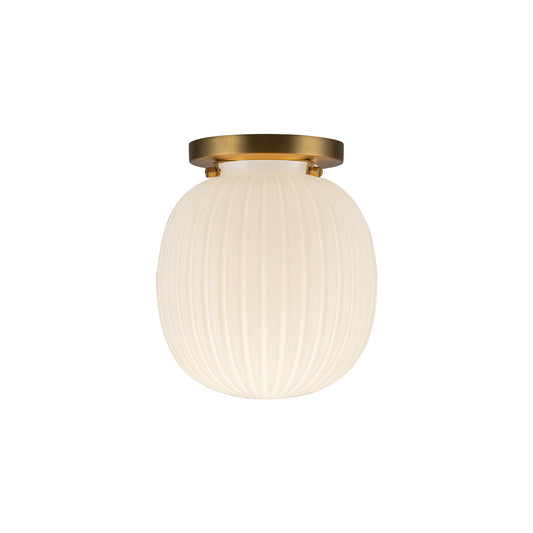 Alora Mood Cherise brushed gold semi-flush mount SF579107BGGR