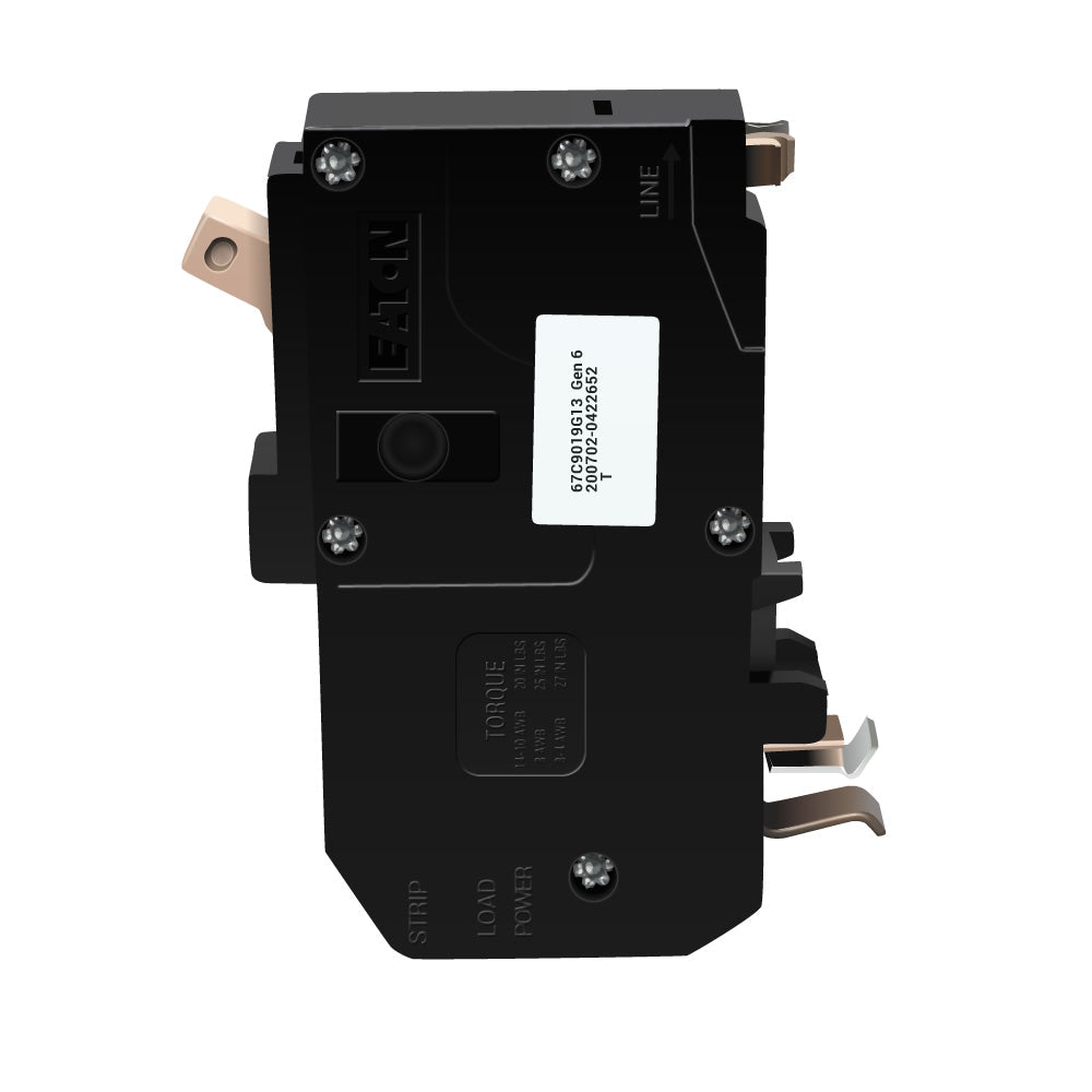 Cutler Hammer 20 Amp 1 Pole 120/240V CH Series Plug-On Dual Function Arc/Ground Fault Circuit Breaker, 10 kAIC, UL Listed