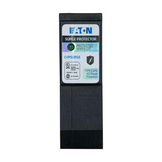 Eaton 2-Pole 240VAC Circuit Breaker Surge Protective Device 18000A 10kAIC BR Frame Plug-On