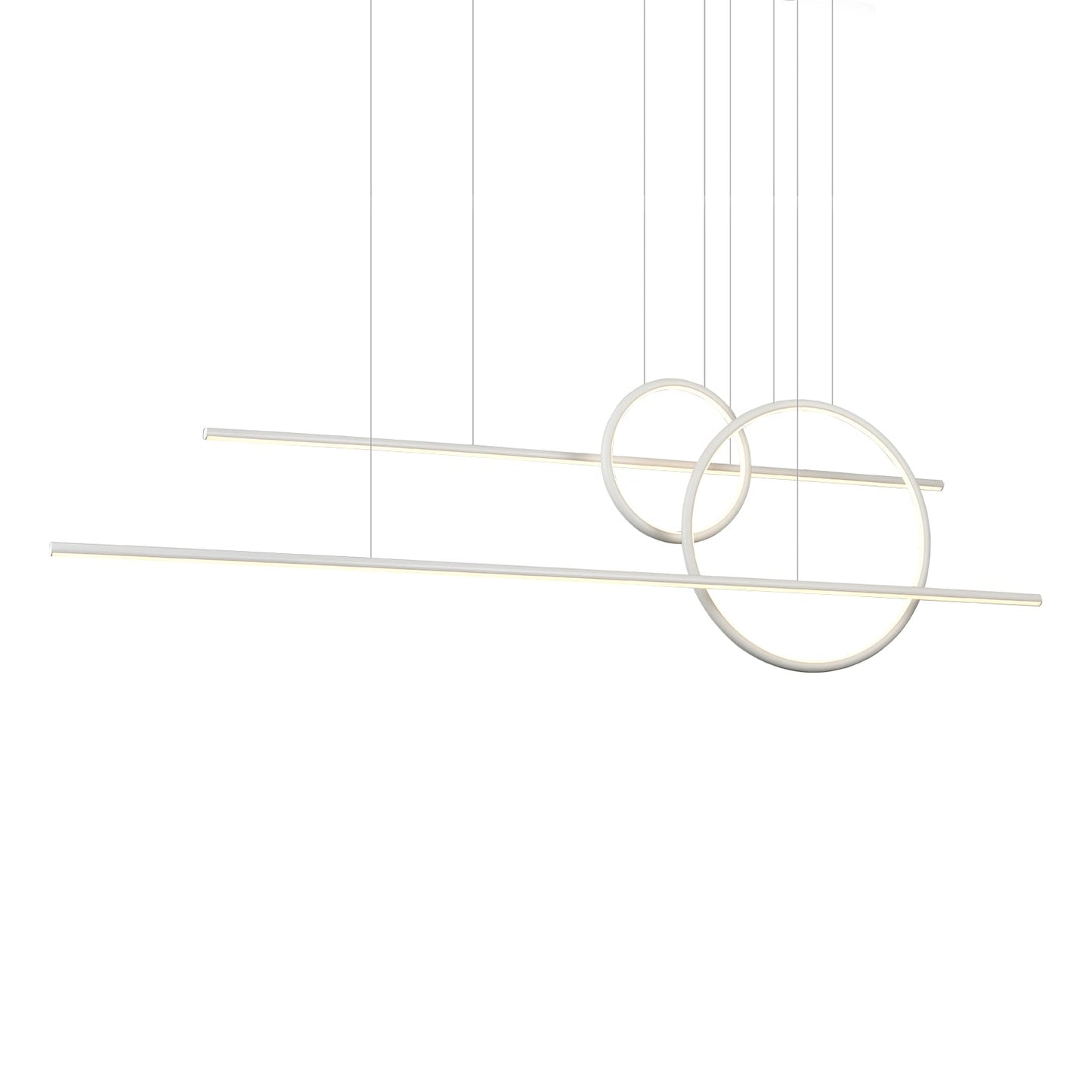 Kuzco Chute Calypso white multi-pendant MP14956-WH