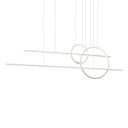 Kuzco Chute Calypso white multi-pendant MP14956-WH