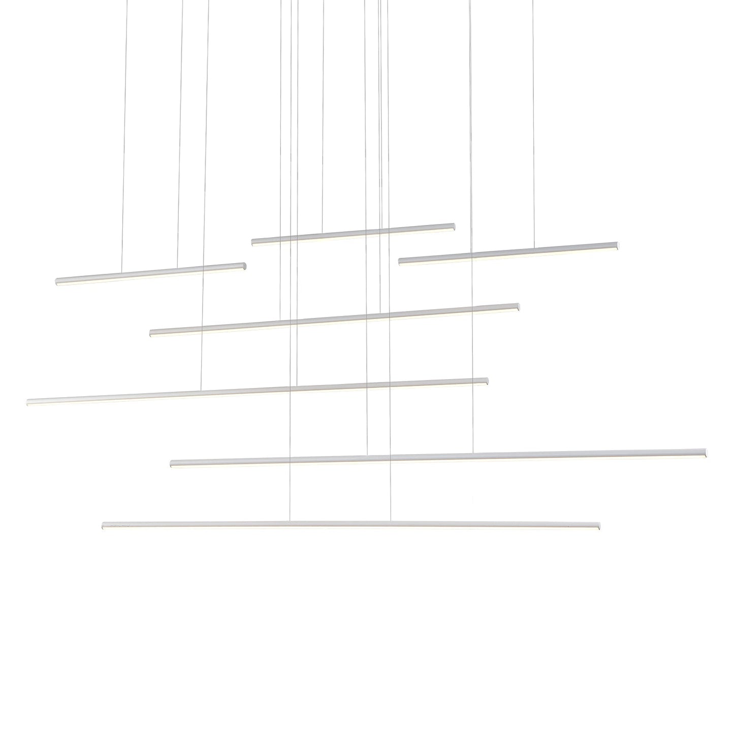 Kuzco Chute Motion white multi-pendant MP14970-WH